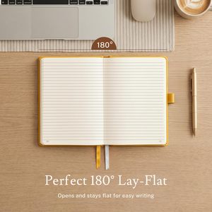 Cuaderno de Cuero PU A5 de Alta Calidad, Diarios Personalizados con Forro y Logotipo, Cuaderno Promocional de Tapa Dura con Múltiples Colores - Product Image 4