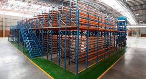 Industrial Prefabricated 2-5 Layers <b>Heavy</b> <b>Duty</b> Warehouse Storage Racking Steel Mezzanine Shelf System - Product Image 3