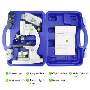 <span class=keywords><strong>Microscope</strong></span> biologique monoculaire Sunflower 640X pour étudiants, série Zhejiang - Product Image 2