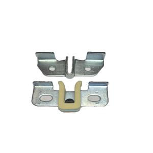 Limiteur de porte de voiture 6480, support de charnière en zinc, durable, jaune, design industriel - Product Image 1