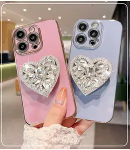 High Quality Luxury Sublimation Cell Phone Case For Iphone13 12 Sensor Metal Small Moq Cases Shenzhen Cover