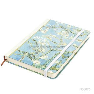 Agenda 2026 Monet A5 avec impression UV de qualité supérieure, logo personnalisé, carnet thermique en cuir PU, idéal pour la promotion, livraison rapide - Product Image 5