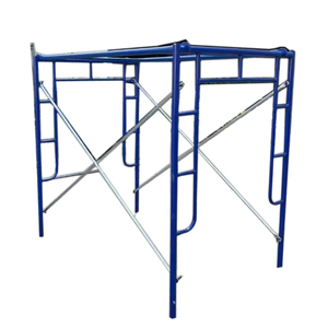 Phần cứng thép carbon mạ kẽm hoặc sơn chính đi bộ-thru khung scaffoldng thiết lập với sàn Catwalk được sử dụng để xây dựng xây dựng - Product Image 1
