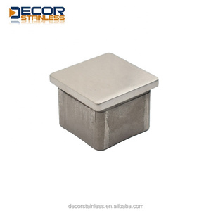 Poste decorativo para balaustrada, jardín, balcón, pasillo, columna, poste cuadrado estable, <span class=keywords><strong>placa</strong></span> <span class=keywords><strong>Base</strong></span> con cubierta - Product Image 3