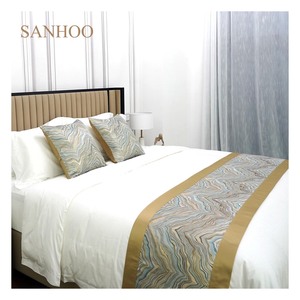 SANHOO-sábana <span class=keywords><strong>de</strong></span> cama para Hotel, juego <span class=keywords><strong>de</strong></span> cama <span class=keywords><strong>de</strong></span> 16 pulgadas, 5 estrellas, <span class=keywords><strong>precio</strong></span> bajo, 1000 unidades - Product Image 2