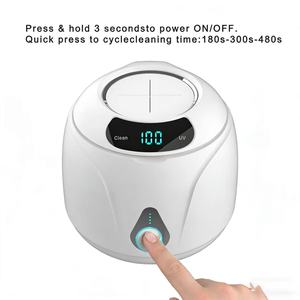 Limpiador Ultrasónico UV de Alta Frecuencia 45Khz, Eléctrico USB para Uso en Exteriores, para Dentaduras Postizas y Aparatos Ortodóncicos - Product Image 1