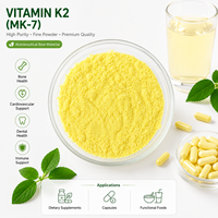 Poudre de Vitamine K2 (VK2) de Qualité Alimentaire, Matière Première pour le Soutien Nutritionnel Osseux, Extrait en Capsules Molles – Direct Fabricant