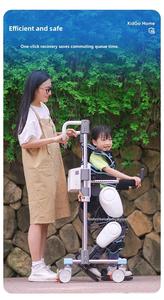 Riabilitazione dell'arto inferiore per bambini, scheletro esterno, robot riabilitazione ambulante, allenamento con andatura elettrica con rollatore-BZ-CT01 - Product Image 5