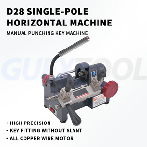 Máquina Horizontal de Copiado y Grabado de Llaves Modelo D28, Alimentación Manual, Espaciado de 110 mm, Abrazadera Plegable, 220V 280W, Motor de Cobre Puro, 1 Año de Garantía - Product Image 4