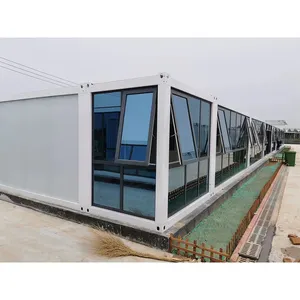 Fabriek Levering 20ft Opvouwbaar Ontwerp Mobiele Opvouwbare Container Huis Voor Toevluchtsoord Kamer China Container Huis