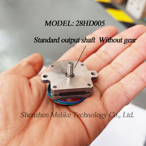 YPF Nema 11 フラット超薄型パンケーキステッピングモーター、ダブル中空シャフト付き Nema11 フラットパネル 2mN.m ミニステッピングモーター（ギア付き） - Product Image 4