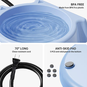 Tavuk Köpekler Tavşan Ördekler Kediler için Anti-bite Kablolu Termostatik Isıtmalı Evcil Hayvan Su Kabı - Product Image 3