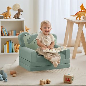 Sofá Infantil Plegable al por Mayor de Fábrica, Sofá Moderno para Niños Pequeños, Sillón Individual para Bebés, Sofá de Juego Personalizado Comprimido para Niños - Product Image 3