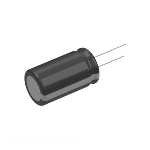 Authorized Distributor 35YXS560MEFC10X20 Through Hole CAP ALUM 560UF 20% 35V RADIAL TH 560 uF Capacitor - Product Image 1