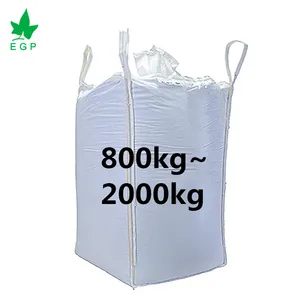 EGP Factory wholesale 500kg 1000kg 1200kg 1500kg 2000kg 1ton 2 Ton Jumbo Bag Bean Bag FIBC Bulk Big Bag