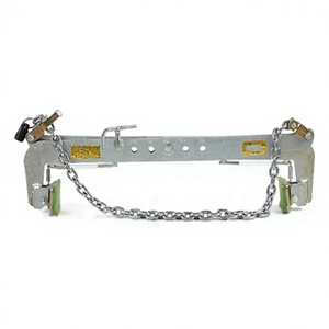 <span class=keywords><strong>Pince</strong></span> de manutention pour dalles de pierre industrielles |   Chaîne G80 traitée thermiquement, verrouillage sécurisé, pour dalles de marbre, granit et béton - Product Image 1