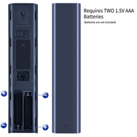 Nouvelle télécommande vocale BN59-01385A pour téléviseur intelligent Samsung, domotique, étanche, batterie rechargeable, code fixe, plastique ABS, 4