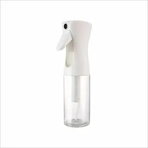 Pulverizador plástico de névoa, garrafa de pulverização contínua de água para barbeiro, 200ml, 300ml, 500ml, 700ml, ideal para cabelo