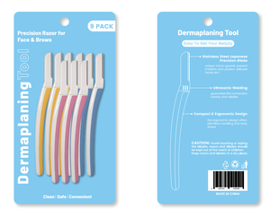 D113 Outil de dermaplanage pour femmes Lame en acier inoxydable <span class=keywords><strong>Rasoir</strong></span> pour <span class=keywords><strong>visage</strong></span> Outils de beauté Tondeuse à sourcils - Product Image 1