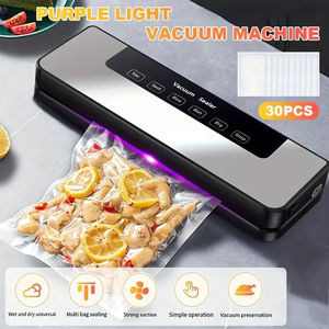 Mini machine de mise sous vide sèche et humide pour la maison, scelleuse portable pour la conservation des aliments, idéale pour le camping, la cuisine et le stockage au réfrigérateur - Product Image 2