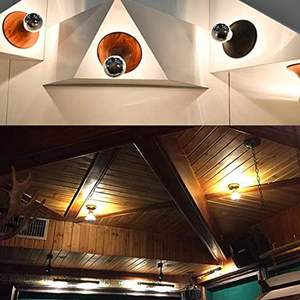 Lampadina LED <span class=keywords><strong>Edison</strong></span> A19/A60 Dimmerabile 220V 6W, Finitura Cromata Argento o Oro, Luce Bianca Calda 2700K, Fascio 360°, per Uso Residenziale a Risparmio Energetico - Product Image 6