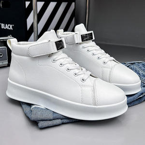 Chaussures décontractées montantes pour hommes, style marche, baskets plateforme, vente en gros d'usine - Product Image 3