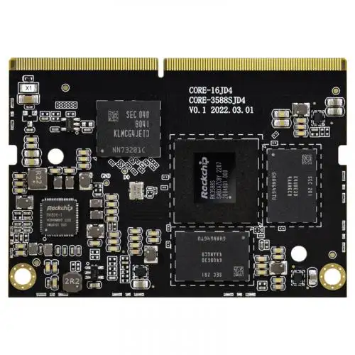 AIO-3588SJD4 RockChip RK3588S 4GB/16GB RAM NPU 6 חולצות תמיכה אובונטו/אנדרואיד/לינוקס/דביאן פיתוח לוח