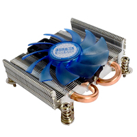 Pour PCCOOLER S85 plate-forme de refroidisseur de processeur tout-en-un/2 ventilateurs silencieux 8 caloducs contrôle de température intelligent cuivre aluminium
