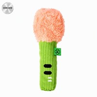 Nouveau jouet pour chat : Microphone amusant, résistant aux morsures, jouet de dentition en peluche rempli de catnip, interactif et sonore pour l'auto-entretenement