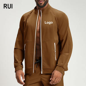 RUIQUWIN Chaquetas Deportivas para Hombre al por Mayor, Ligeras, Ecológicas, con Cuello Alto, Transpirables, de Secado Rápido, Tallas Grandes, para Senderismo y Actividades al Aire Libre - Product Image 1