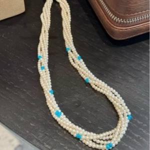 จี้ไข่มุกน้ำจืดสีขาวบริสุทธิ์ ขนาด 12-13 มม. คุณภาพไมโครฟลอเรส ประดับด้วยเซอร์โคเนียม ตัวเรือนเงิน  สีขาวออสเตรเลีย คุณภาพไมโครฟลอเรส - Product Image 2