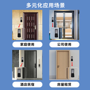 กล่องกุญแจจินห่าวแบบติดผนังพร้อมกุญแจรหัส กล่องเก็บของโลหะกันน้ำทรงสี่เหลี่ยม G19 - Product Image 3