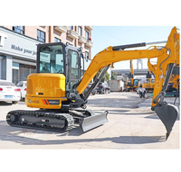Excavatrice sur chenilles 9035FZTS pour travaux routiers à prix compétitif, puissance 22,2 kW et poids de la machine 3800 kg
