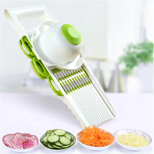 Wholesale High Quality Customized 5 Changeable Stainless Steel Blades Bpa Free <b>Vegetable</b> Slicer - Product Image 5