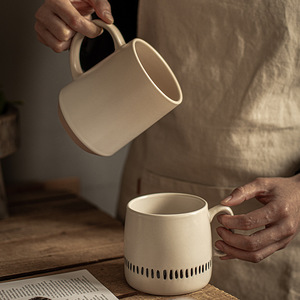 Taza de Cerámica Japonesa Retro de Alta Calidad, Taza de Gran Capacidad para Desayuno, Café y Agua, Taza de Lujo para Beber en Casa, Venta al Por Mayor - Product Image 4