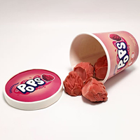 Groothandel OEM Icedelight 140g 3D Mini Fruitvormige IJsjes Gemengde Fruit Diepvries Dessert Exotische Snacks