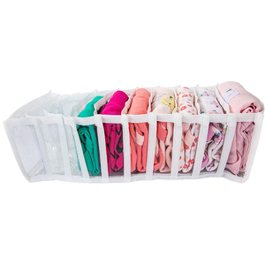 Casa <span class=keywords><strong>de</strong></span> almacenamiento transparente divisor <span class=keywords><strong>de</strong></span> cajón <span class=keywords><strong>de</strong></span> plástico <span class=keywords><strong>de</strong></span> Pvc transparente <span class=keywords><strong>para</strong></span> <span class=keywords><strong>ropa</strong></span> <span class=keywords><strong>interior</strong></span> calcetines <span class=keywords><strong>organizador</strong></span> colgante - Product Image 2