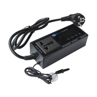 Thermostat numérique LCD électrique AC112 110V/220V pour le chauffage et le refroidissement avec hygromètre pour reptiles