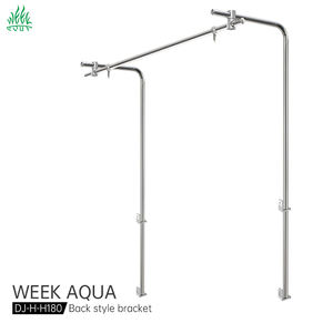 WEEKAQUA <span class=keywords><strong>DJ</strong></span>-H-H180 support universel pour aquarium support de suspension 180cm intensification support de lumière d'aquarium en acier inoxydable - Product Image 1