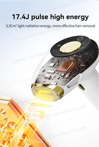 Không giới hạn flash xách tay nhà IPL Máy tẩy lông bằng laser không dây điện Laser dao cạo cho phụ nữ với làn da nhạy cảm - Product Image 4