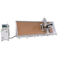 Routeur CNC vertical industriel ANBEN V1650 avec commande Syntec, moteur 9KW, PLC, broche simple, servo, pour la découpe du bois massif et la construction