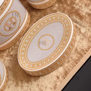 H céramique salle de bain tasse tasse amoureux ensemble avec plateau moderne porcelaine salle de bain accessoires ensembles - Product Image 3