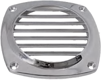 Grille d'aération FOYO Marine Grade 304 SS Thru Vent pour bateaux, accessoires de bateau, pièces de rechange 4x4 5x5 pouces pour yacht, quincaillerie marine