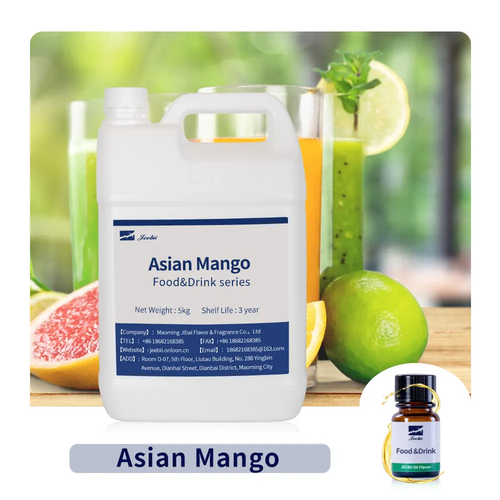 Super Concentrated Fruit Flavor Asian-Mango Factory Direct Sale Customizable ODM/ODM Plant Extraction Food Flavor Fragrance