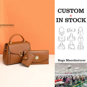 Nuevo Conjunto de Bolsos de Varias Piezas para Mujer, Elegante Bolso Bandolera con Solapa de Color Sólido para Mujeres de Mediana Edad - Product Image 1