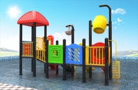 Équipement de parc d'attractions en plein air, parc aquatique, toboggan aquatique amusant pour enfants