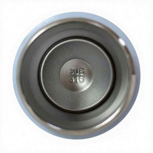 316 Stainless Steel Insulated Water Bottle Pop-Up Lid Portable Thermal Bottle <b>Large</b> Capacity Food Grade Travel Mug - Product Image 3