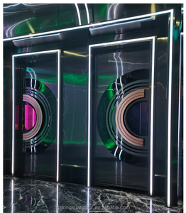 <span class=keywords><strong>Puerta</strong></span> insonorizada Led de acero inoxidable tradicional de lujo comercial para <span class=keywords><strong>barra</strong></span> casera con superficie terminada y garantía de 5 años - Product Image 2