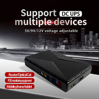 Mini UPS Con Enrutador de 5V/9Y/12V 20000mAh antena WiFi DC 18W batería de litio POE15V en línea para módem DC 9V/12V/24V