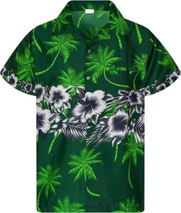 Free Shipping Summer Breathable Knitted Hawaiian <strong>Shirt</strong> for <strong>Men</strong> <strong>Funky</strong> Casual Button Very Loud Shortsleeve Unisex Flower Chest - Product Image 5